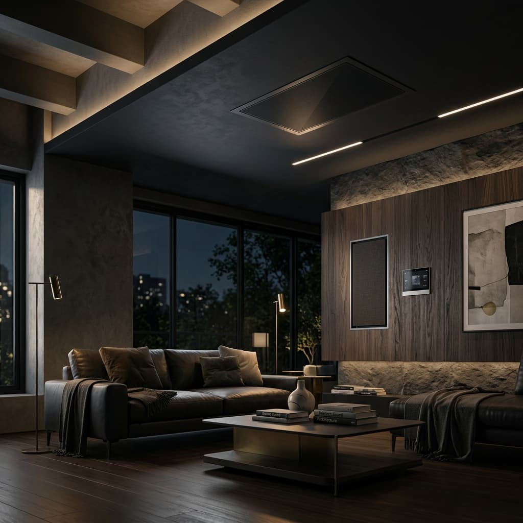 Music System Multiroom Ceiling Wall Light Rock